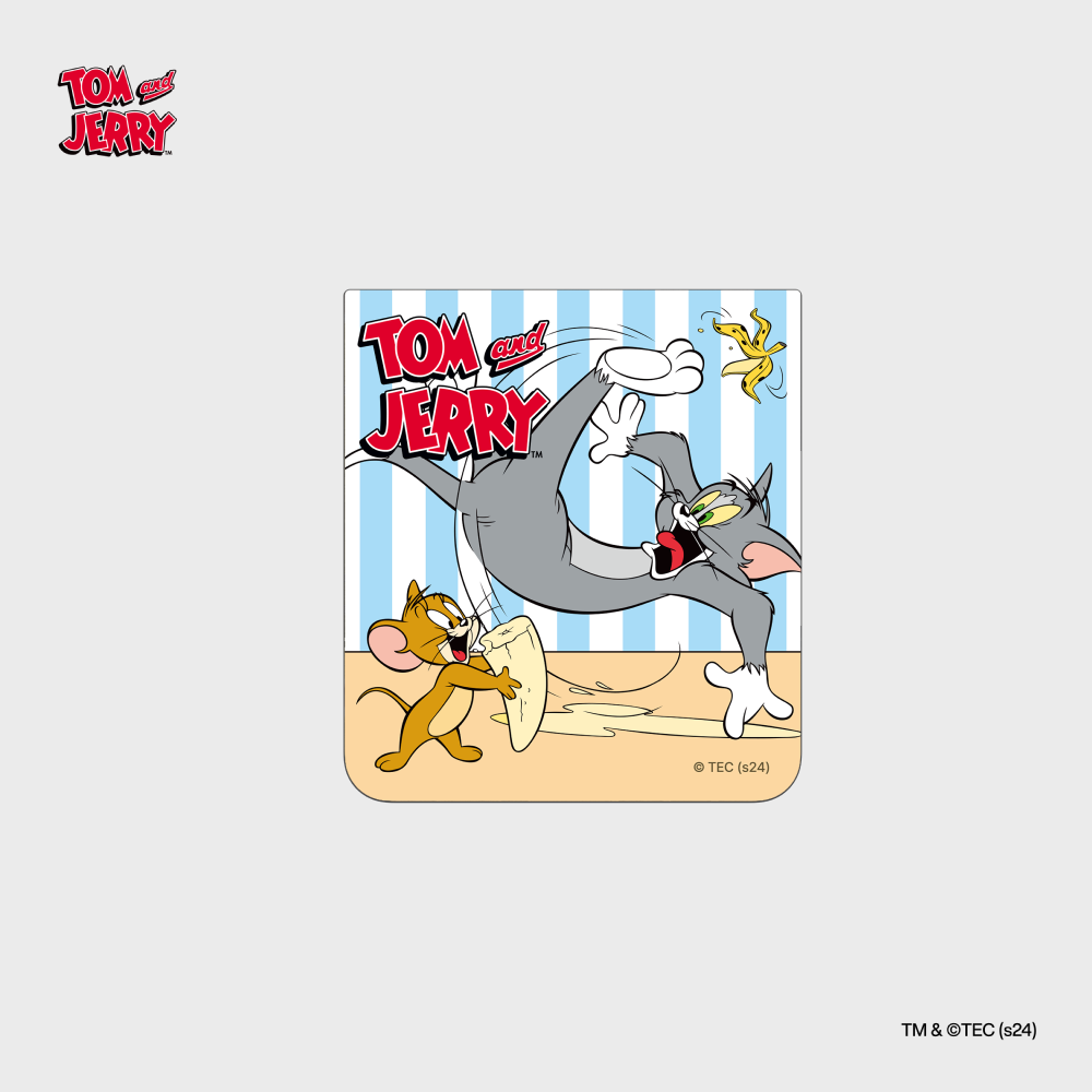 Tom and Jerry Slipping Tom Flipsuit Card for Galaxy Z Flip 6