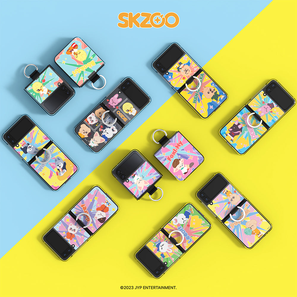 Official SLBS x SKZOO Z Flip4 Ring Palette, Wolf Chan – SLBS US