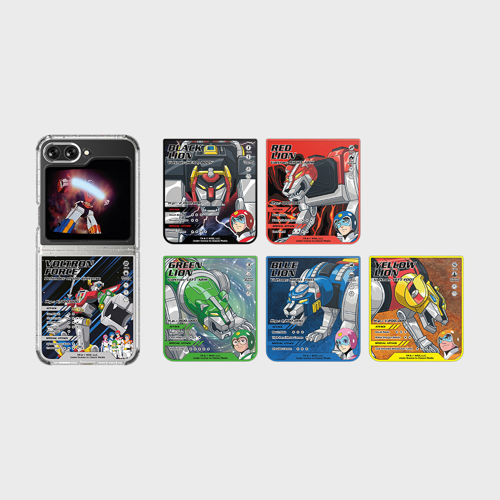 Voltron Force FlipSuit Case Card Set for Galaxy Z Flip5