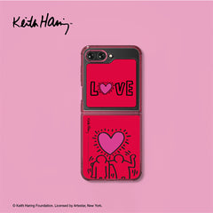 Keith Haring LOVE FlipSuit Case for Galaxy Z Flip5