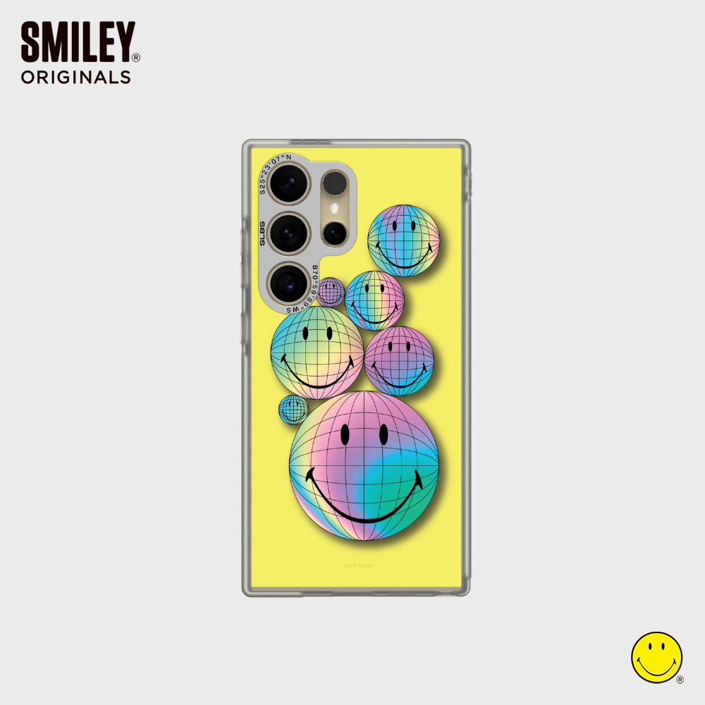 SMILEY® Disco Ball Impression Case for Galaxy S24 Ultra