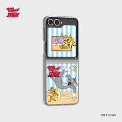 Tom and Jerry Slipping Tom Flipsuit Card for Galaxy Z Flip 6