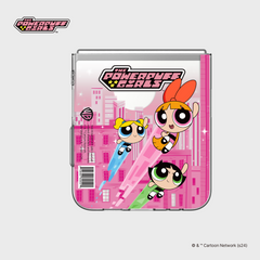 The Powerpuff Girls Pink Slim Impression Case for Galaxy Z Flip6