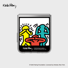 Keith Haring Photo FlipSuit Card for Galaxy Z Flip6