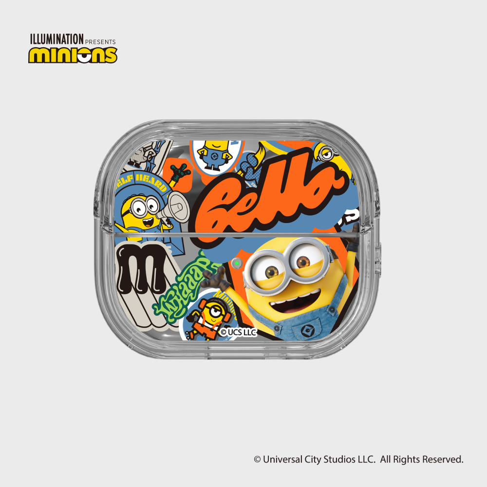 Minions Bello Clear Cover for Galaxy Buds3 Pro