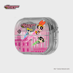 The Powerpuff Girls Pink Clear Cover for Galaxy Buds3 Pro