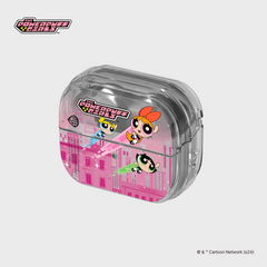 The Powerpuff Girls Pink Clear Cover for Galaxy Buds3 Pro