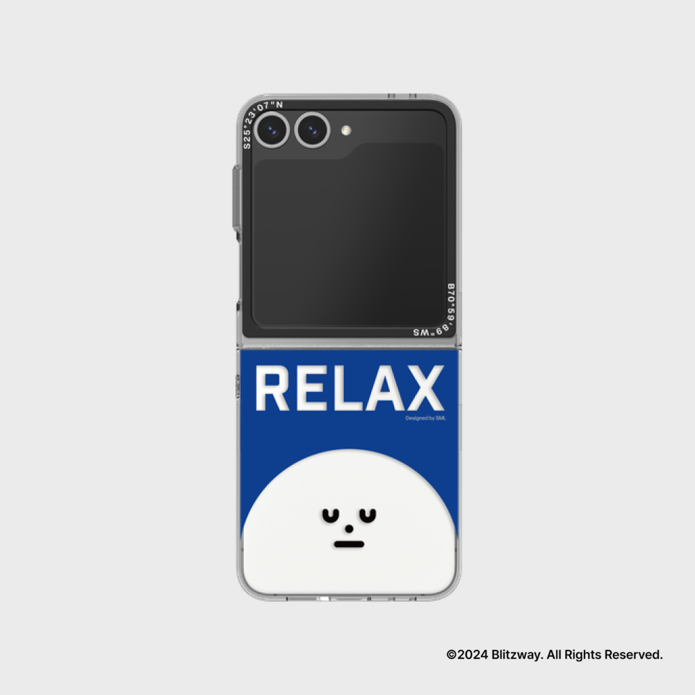 Sticky Monster Lab Relax Slim Impression Case for Galaxy Z Flip6