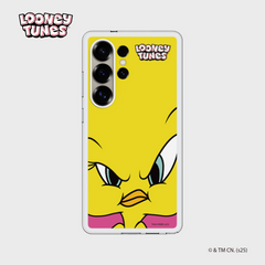 Looney Tunes TWEETY Close UP Flipsuit Card for Galaxy S25 Ultra