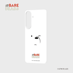 We Bare Bears Ice Bear Flipsuit Card for Galaxy S25+