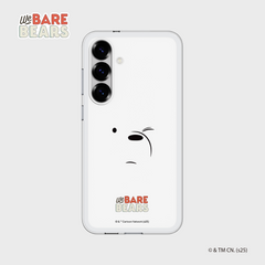 We Bare Bears Ice Bear Flipsuit Card for Galaxy S25+