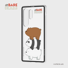 We Bare Bears Tower Impression Case for Galaxy S25 Ultra