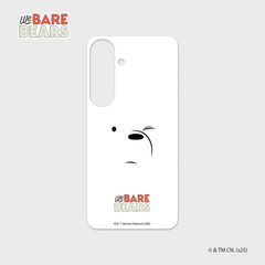 We Bare Bears Ice Bear Flipsuit Card for Galaxy S25