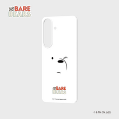 We Bare Bears Ice Bear Flipsuit Card for Galaxy S25