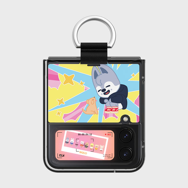 Official SLBS x SKZOO Z Flip4 Ring Palette, Wolf Chan – SLBS US